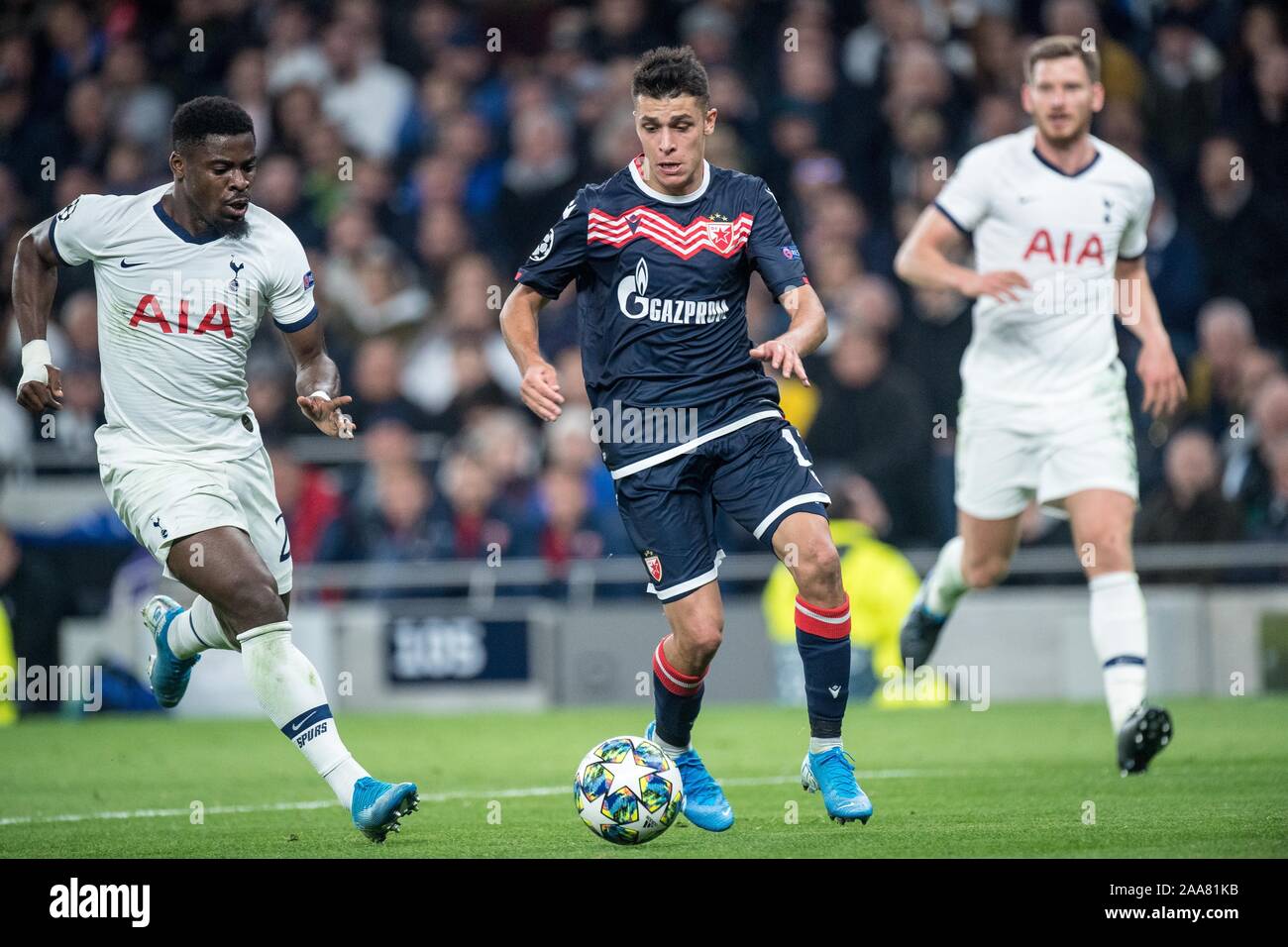 Mateo Garcia of Crvena Zvezda in action during the UEFA Champions News  Photo - Getty Images