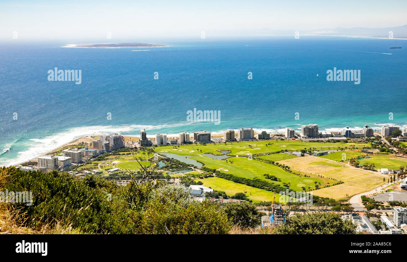 cape-town-south-africa-october-15-2019-elevated-view-of-green