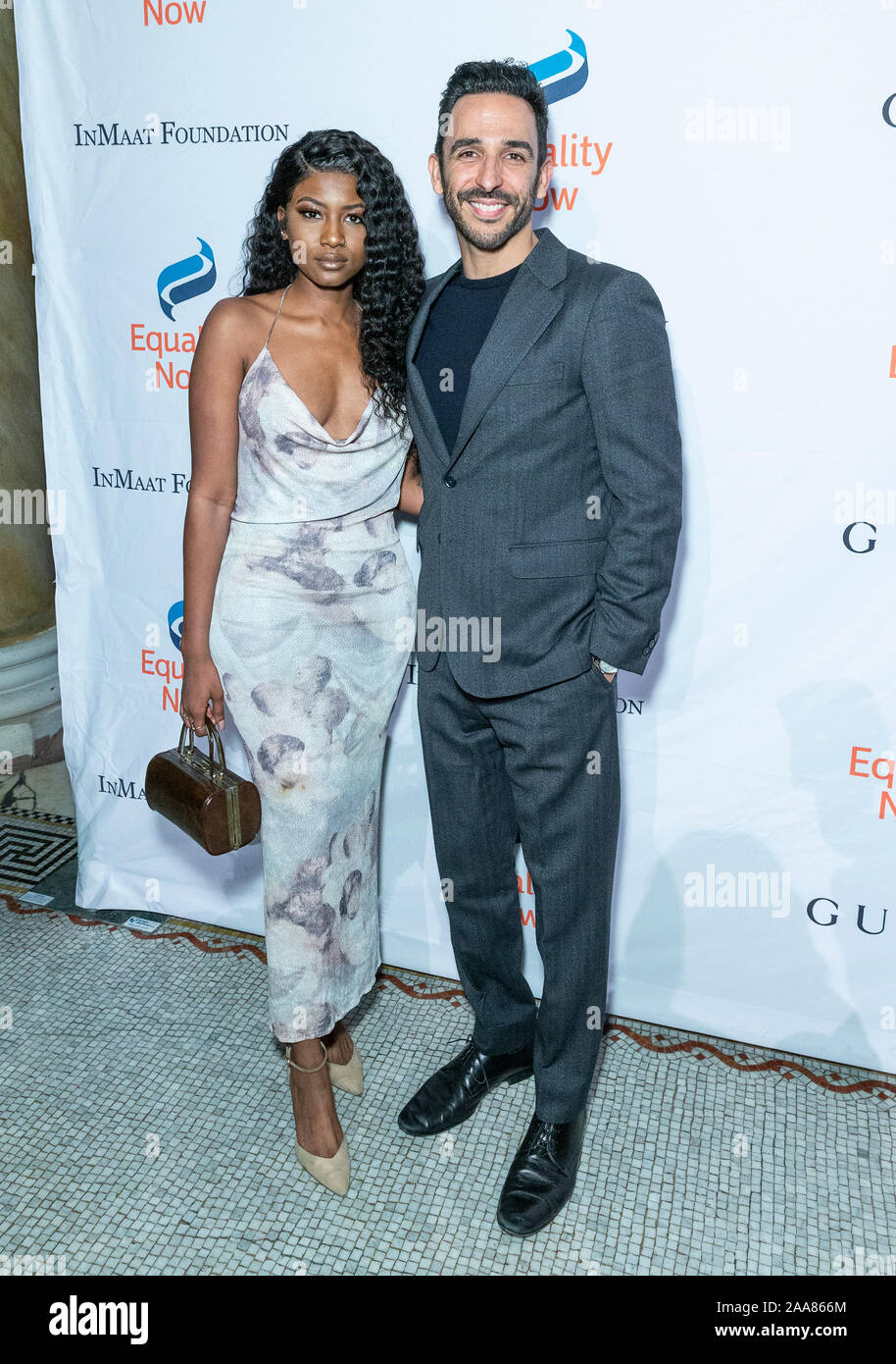 Ornella Suad and Amir Arison attend the annual Make Equality Reality ...