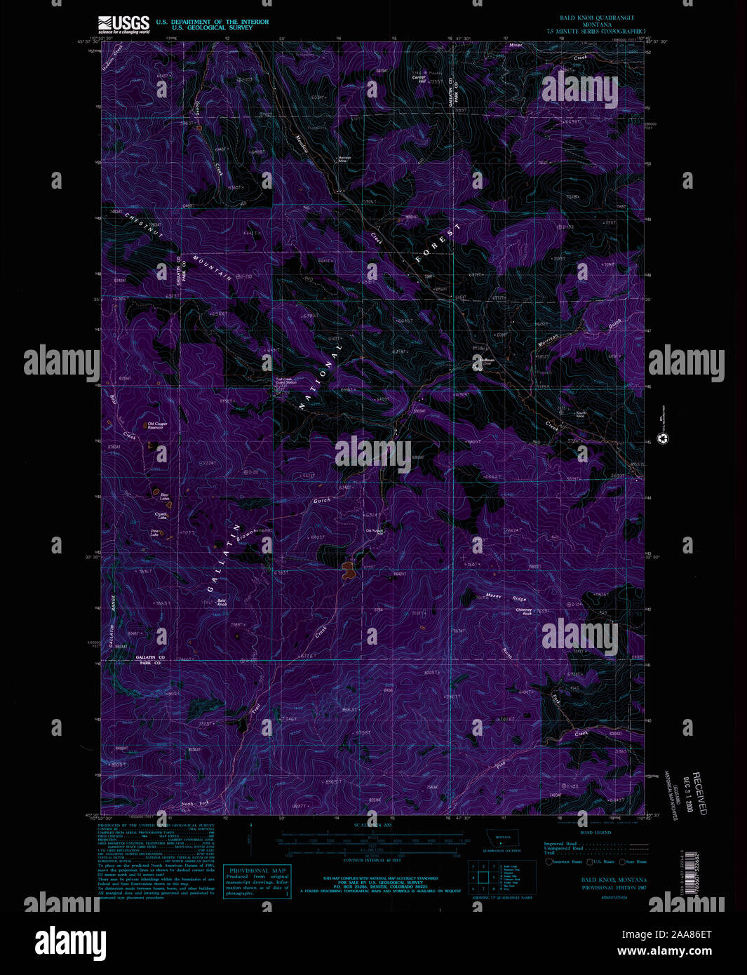 Bald knob map hires stock photography and images Alamy