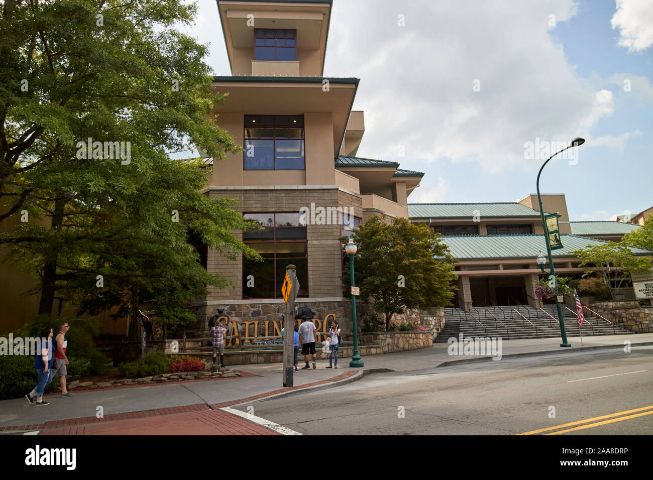 Gatlinburg convention and conference center tennessee usa Stock Photo