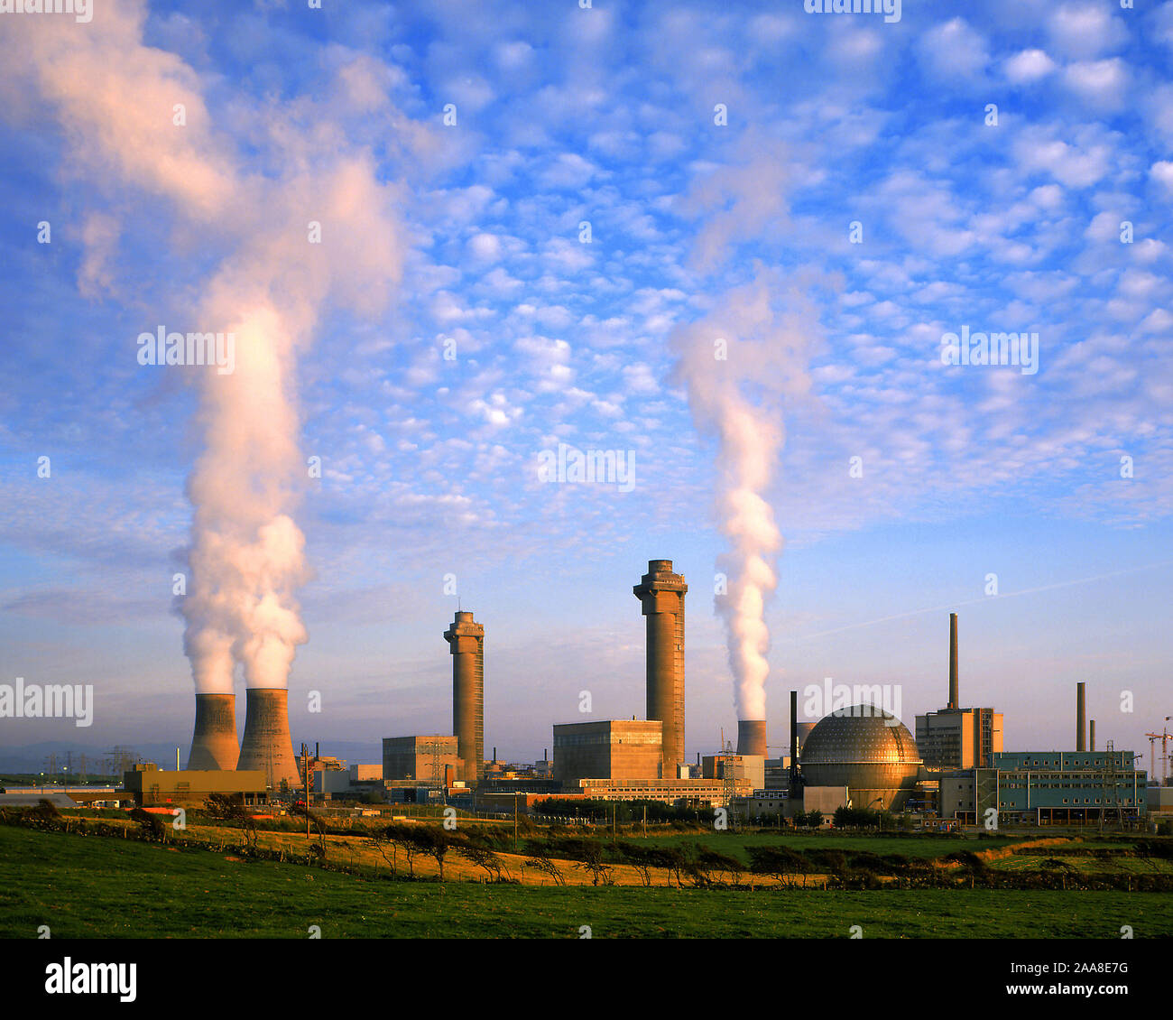 Sellafield. atomare Wiederaufbereitungsanlage, England Stock Photo
