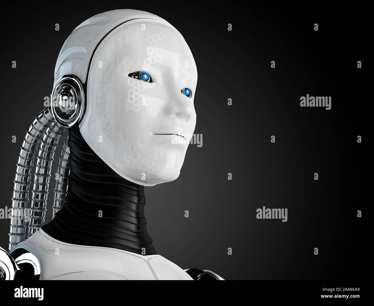 Artificial intelligence woman robot 2025