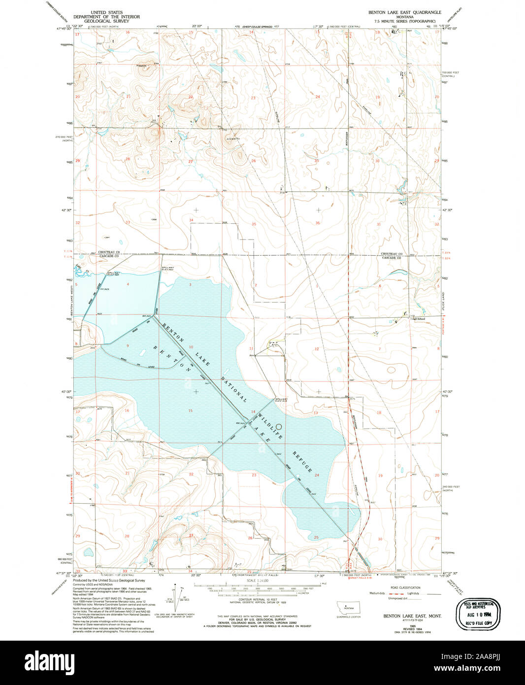 Map of lake benton hires stock photography and images Alamy