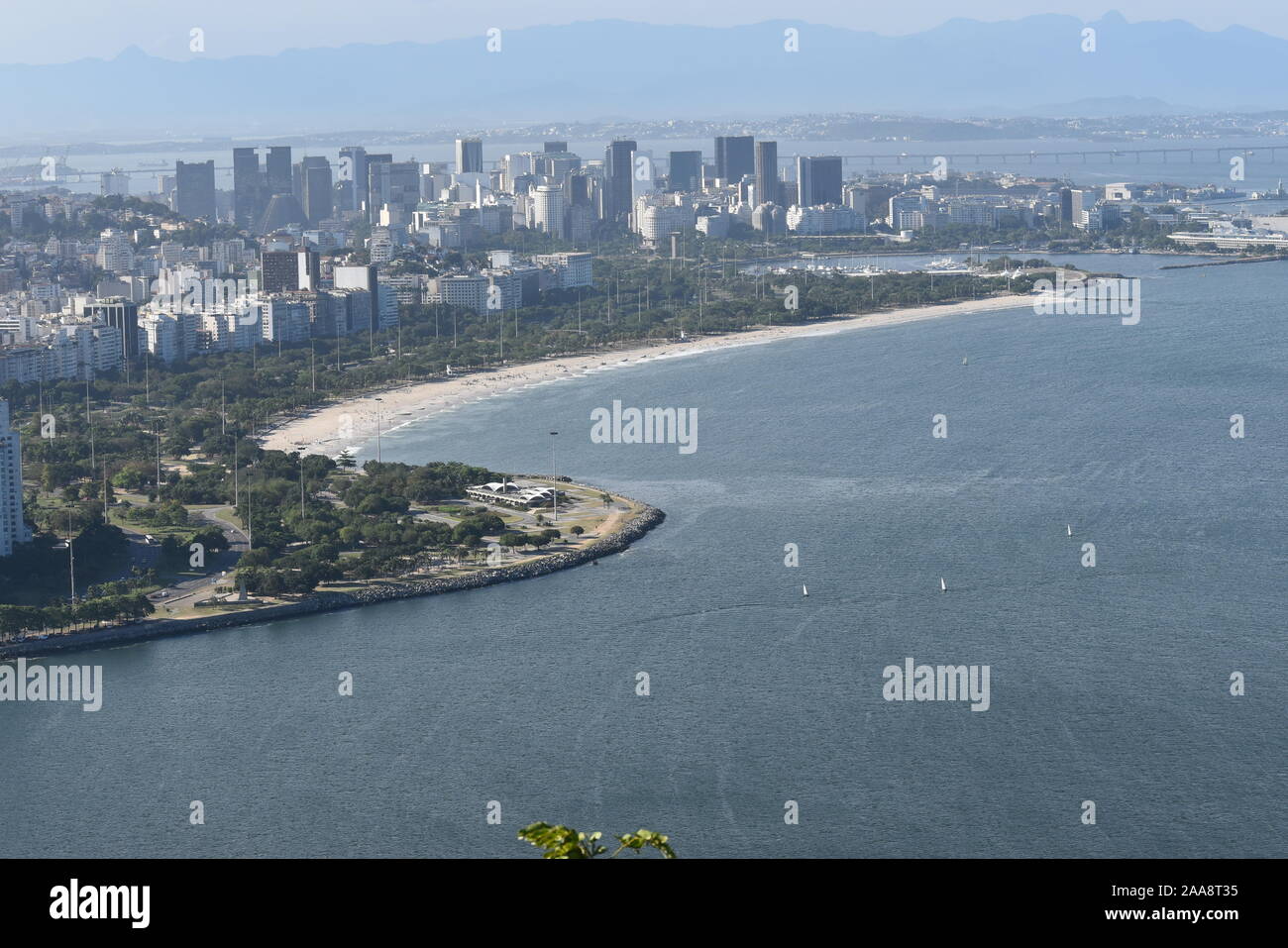 vista aérea de Río de Janeiro, Brasil Stock Photo