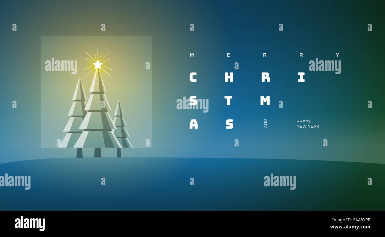 Vector Christmas web site page design template. Elements are located on separate layers in the vector file. Stock Vector