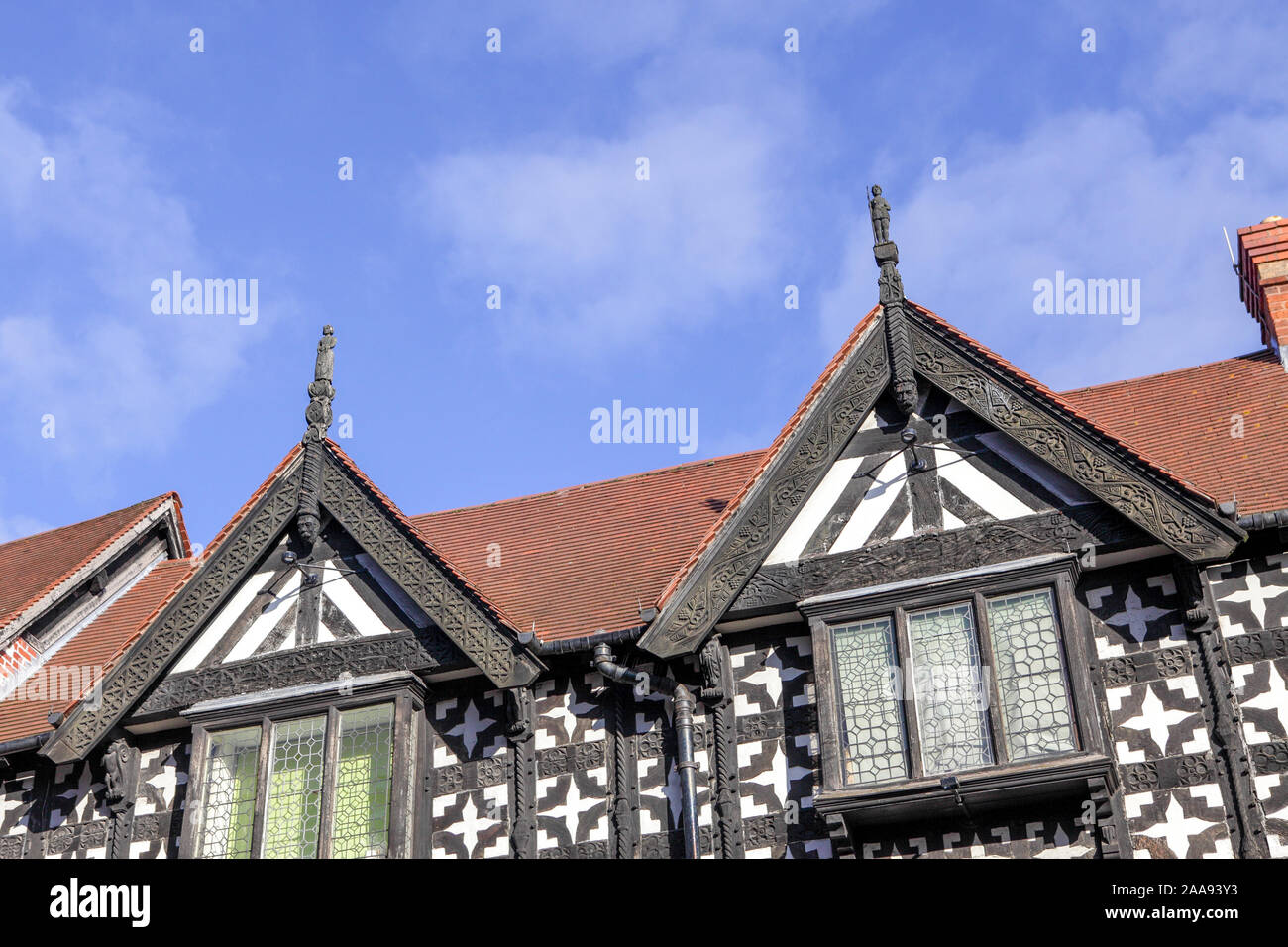 Traditional timberframed property, viewed here whilst on location in