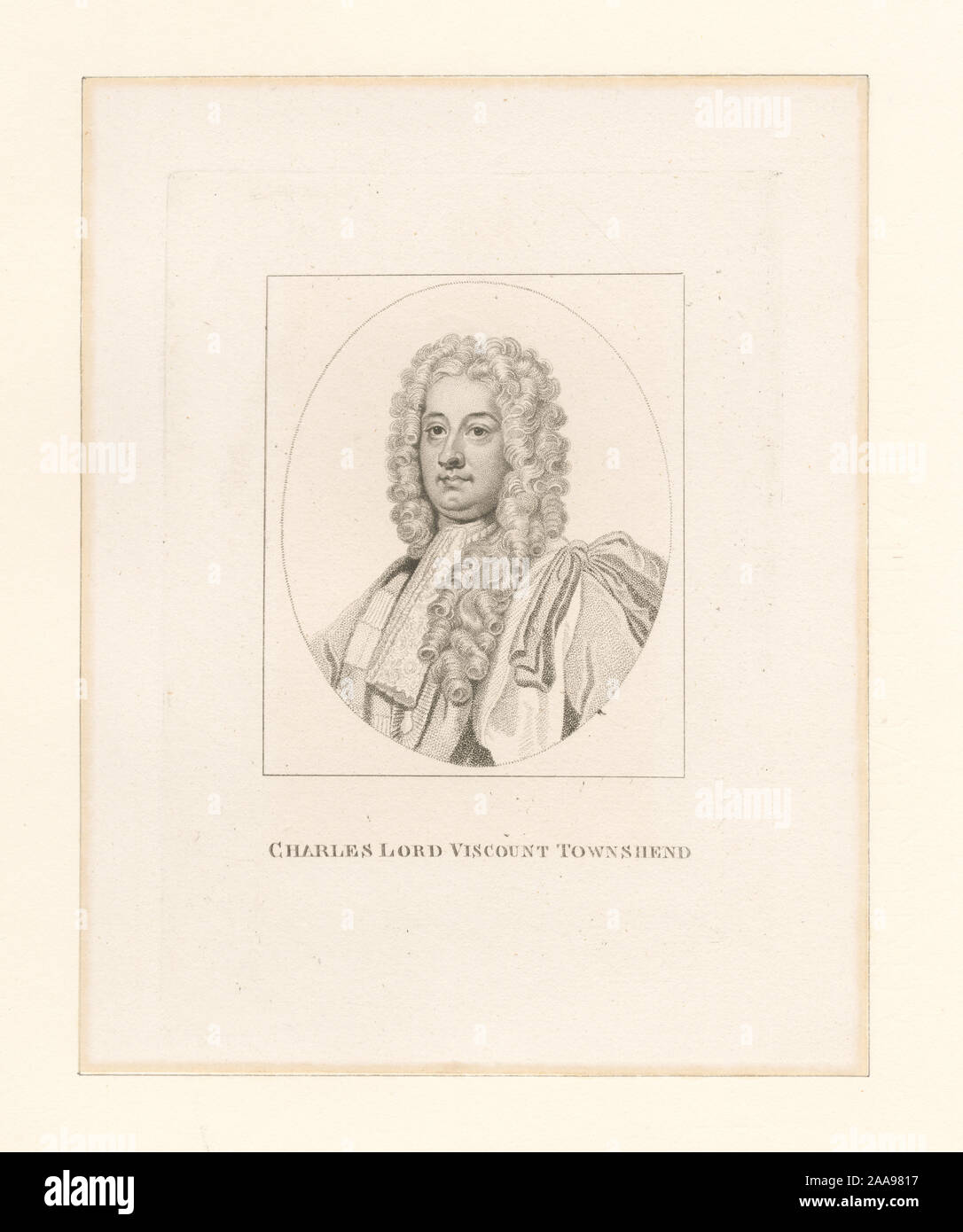 EM2538; Charles Lord Viscount Townshend Stock Photo Alamy