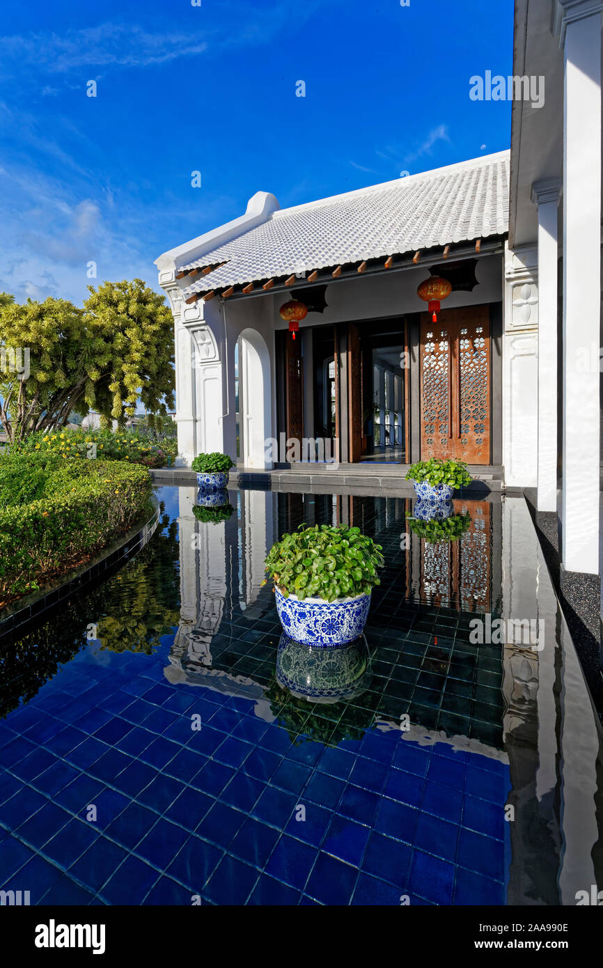 Little Nyonya Hotel, Phuket Town, Thailand Stock Photo