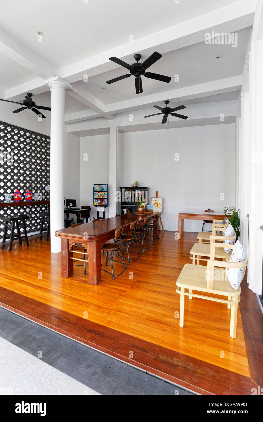 Little Nyonya Hotel, Phuket Town, Thailand Stock Photo