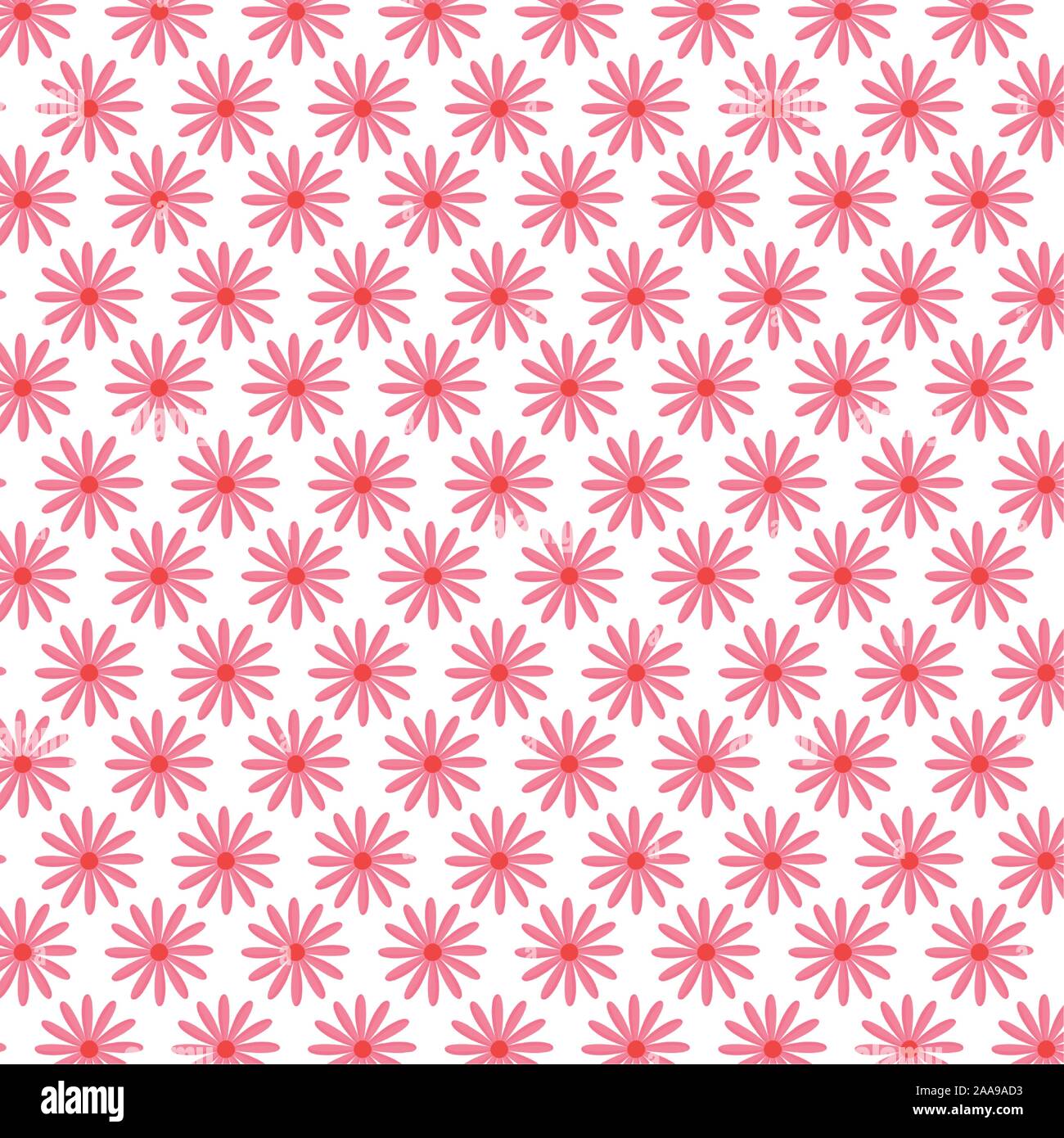 background pink flowers decoration textile pattern vector illustration ...