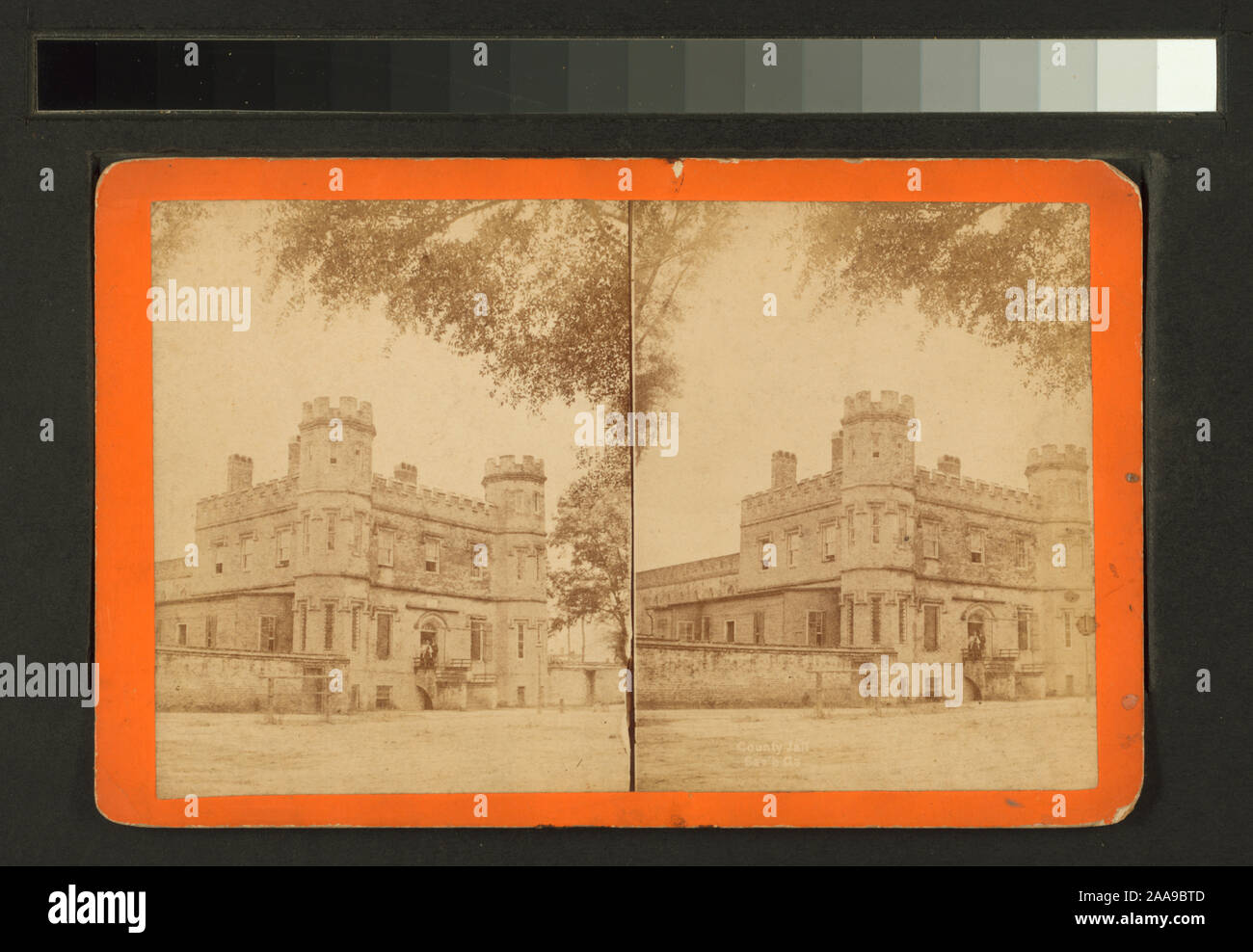 Chatham County jail.; Chatham County jail Stock Photo - Alamy