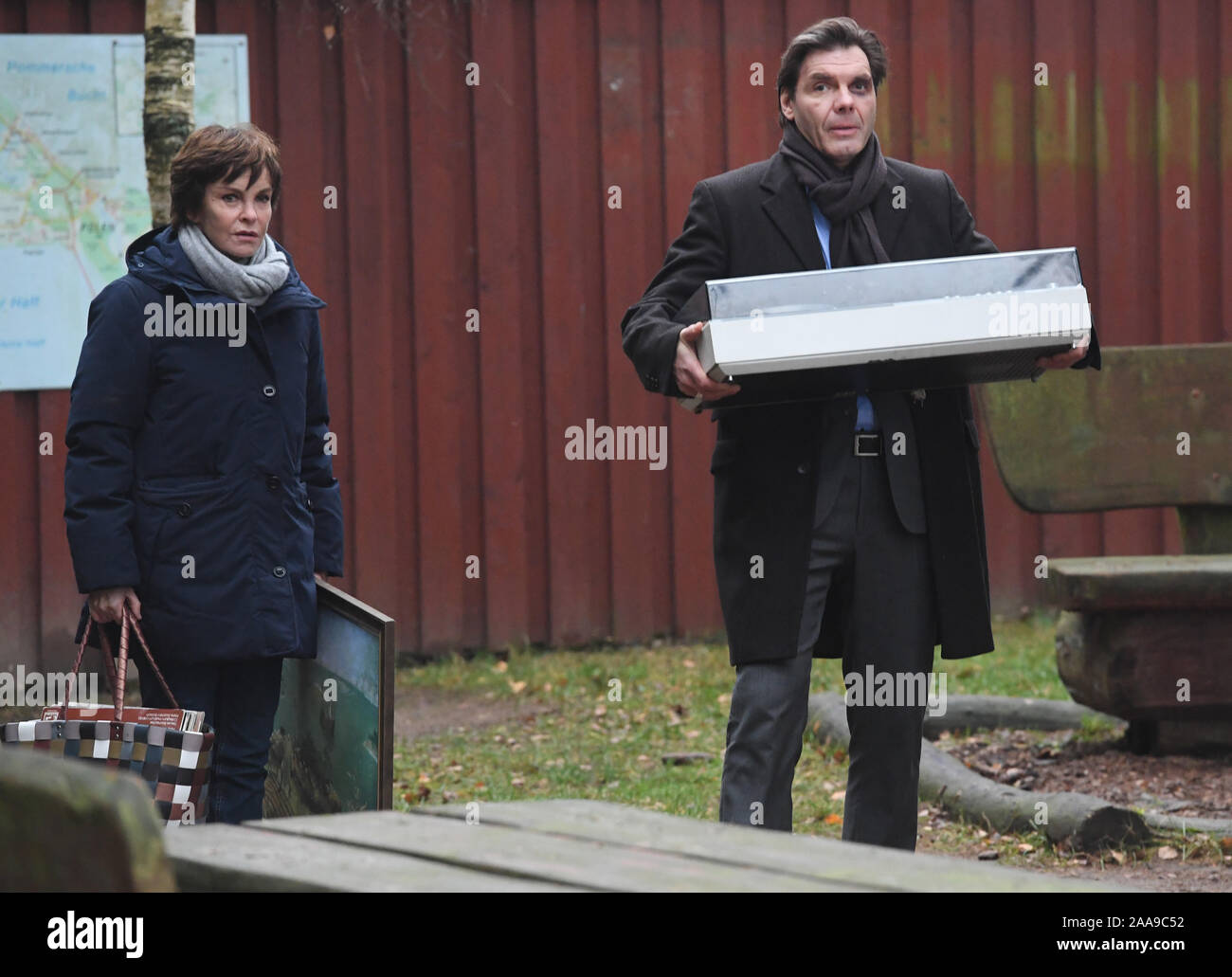 20 November 2019, MecklenburgWestern Pomerania, Prätenow EXCLUSIVE