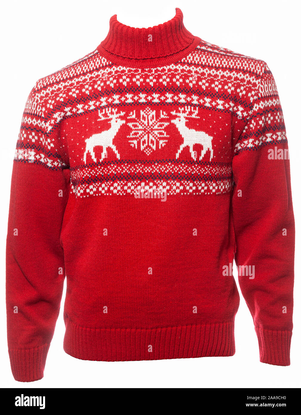 Half Turtleneck Christmas Sweater