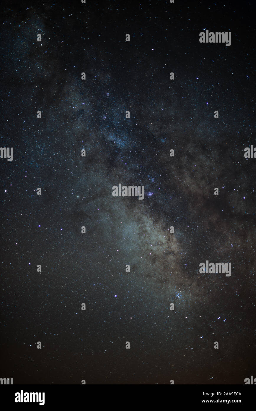 Close View of the Gas Clouds around the Center of the Milky Way Stock ...