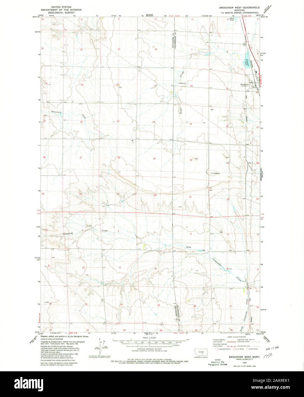 Map Of Broadview Montana Hi Res Stock Photography And vrogue.co