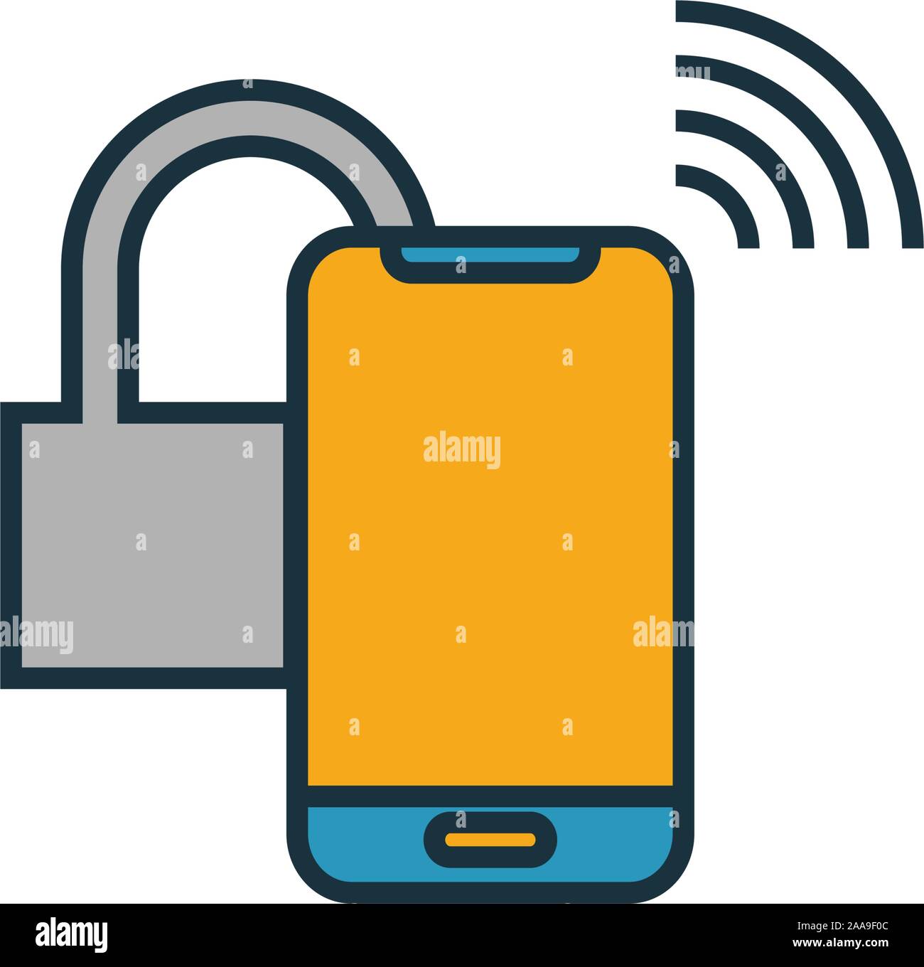 Smart Lock icon. Simple element from smart devices icons collection ...