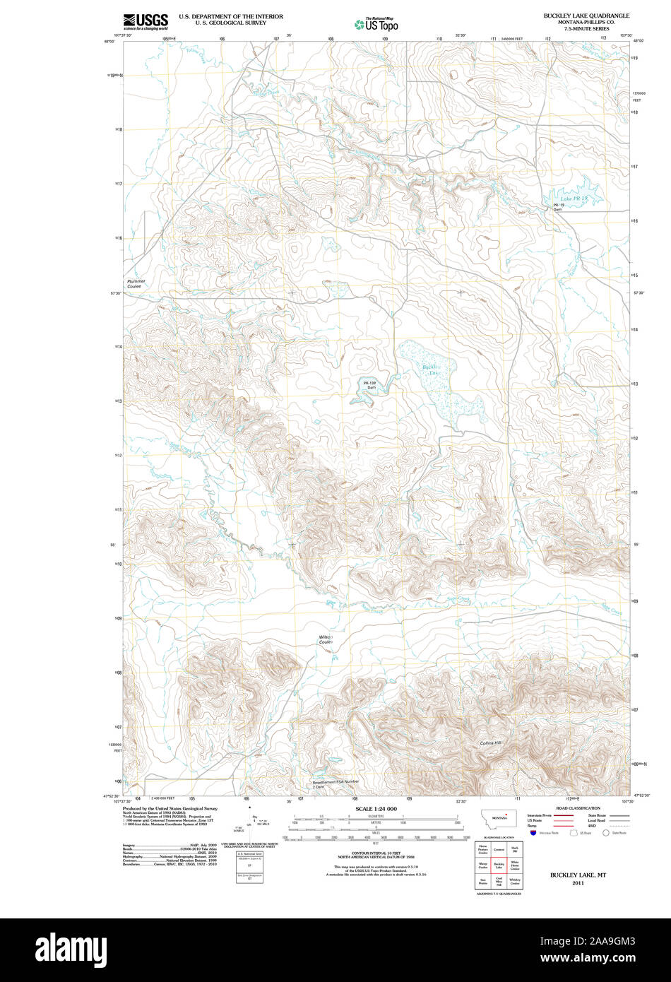 Map of buckley hi-res stock photography and images - Alamy