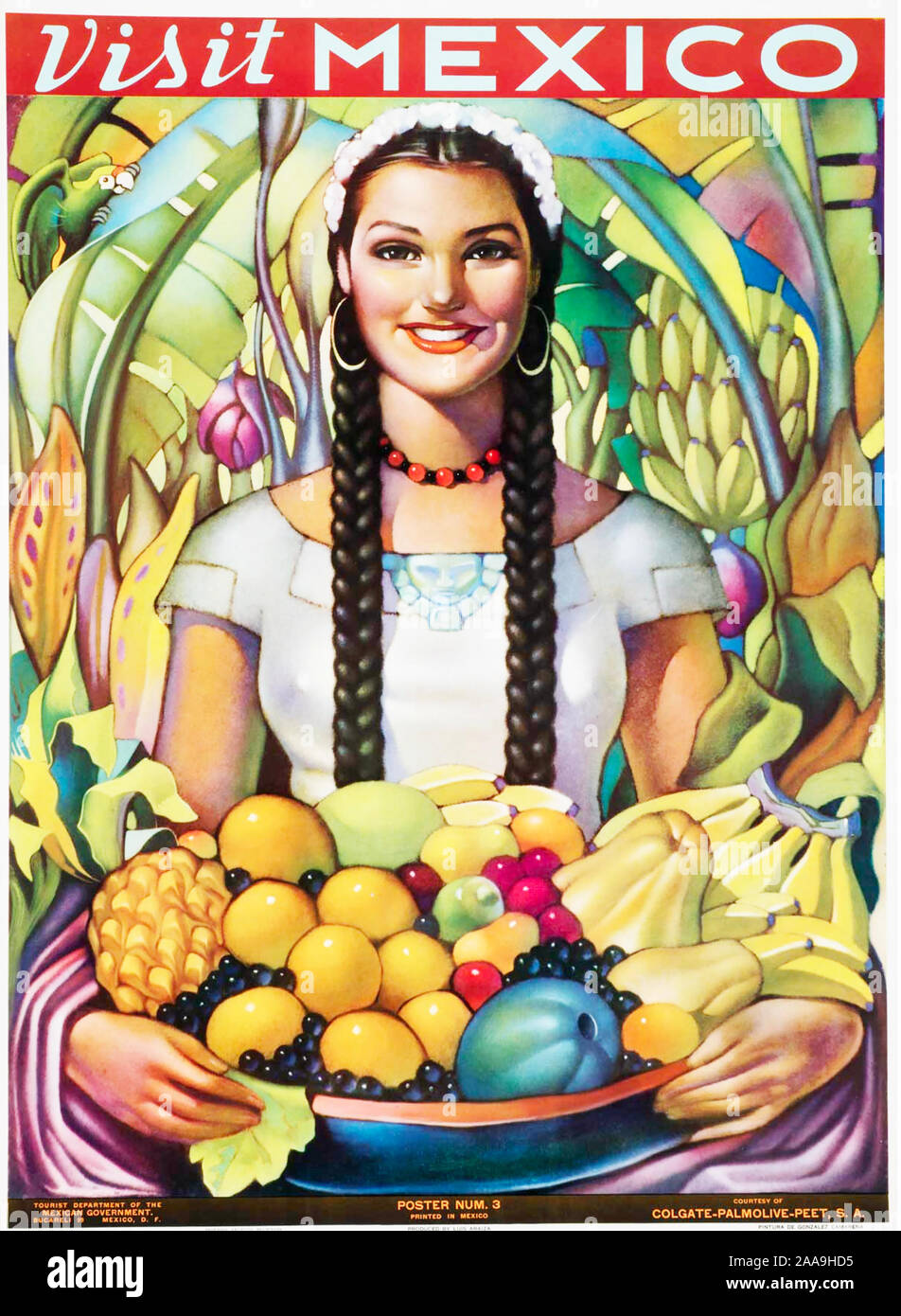 Wall art. Eat more fruit Reproduction poster old Australian advert 