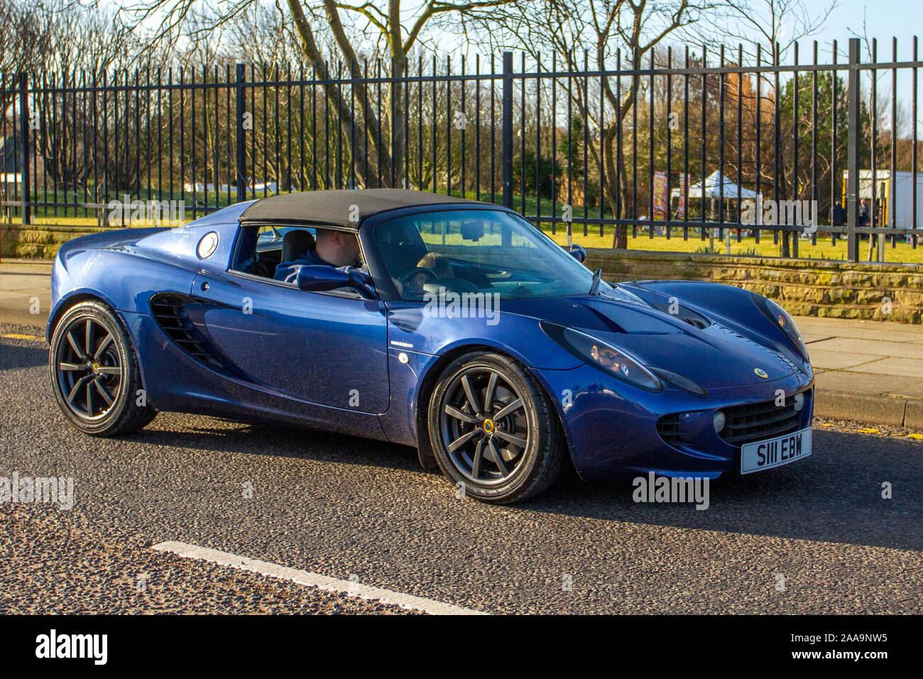 13 Blue Lotus Elise 111s Car At Southport Merseyside North West Supercar Show Event As Cars Sports Coupes Roadsters Supercars Hypercars Race Cars Exotic Car Owners And Super Suvs Arrive In The Coastal