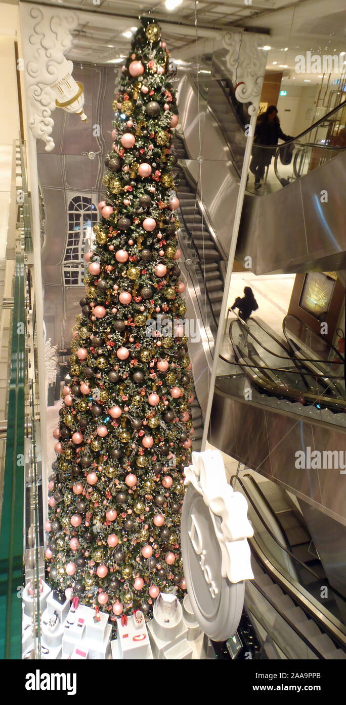 Paris, France December 8, 2012Christian Dior ornaments and christmas