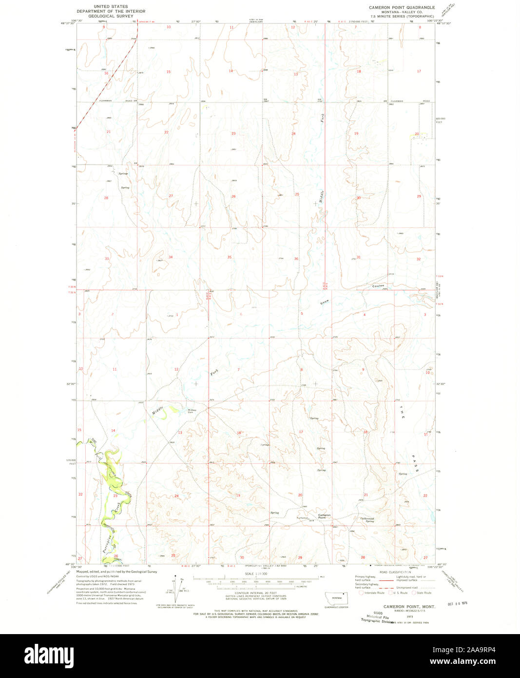 Map of cameron montana hires stock photography and images Alamy
