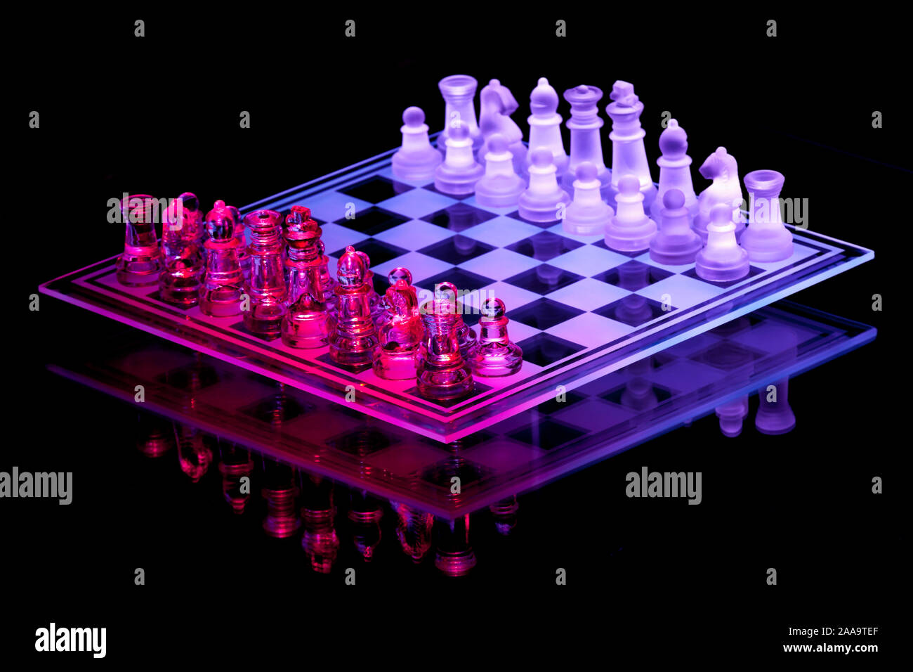 Glass Chess Board