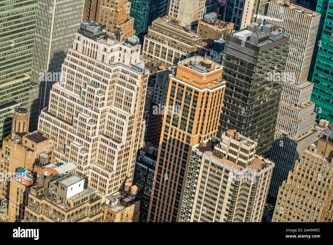 Cityscape skyline skyscrapers manhattan hi-res stock photography and ...