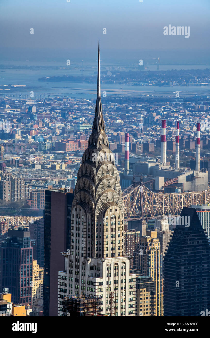 Chrysler Building, Manhattan, New York, USA Stock Photo