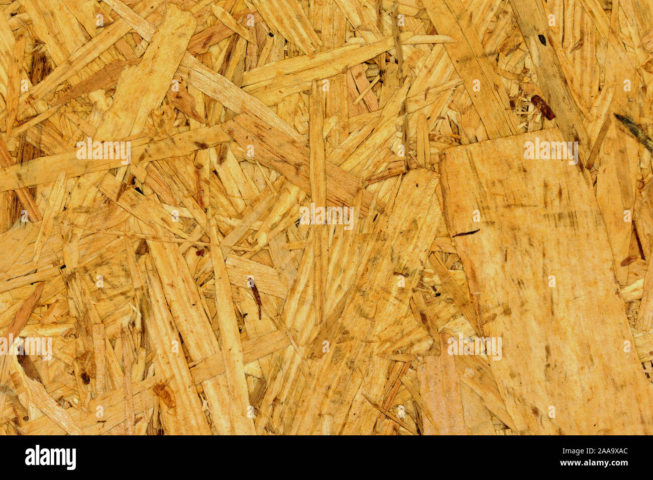 Coarse particle board, close up Stock Photo