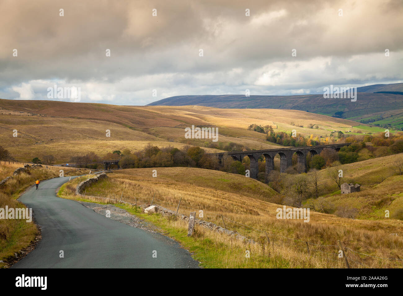 Dent Head Viaduct Dentdale Yorkshire Dales Cumbria England Stock Photo