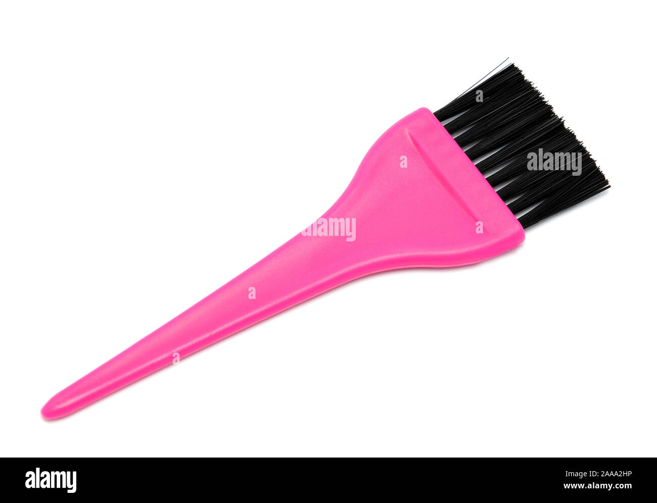 Brush for painting hair on a white background Stock Photo