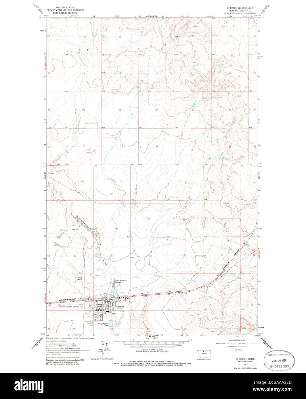 Map of chester montana hires stock photography and images Alamy