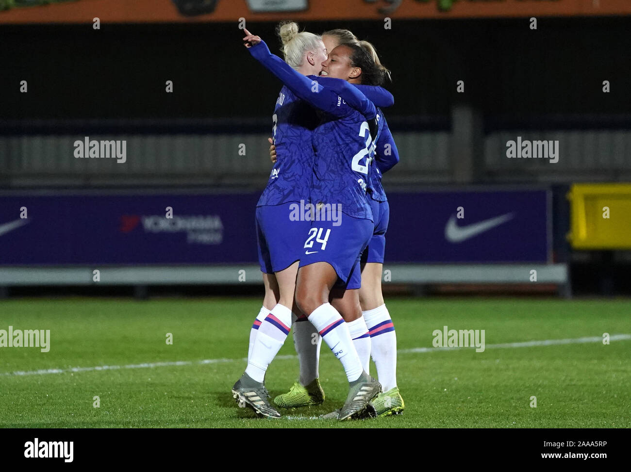 Chelseas drew spence celebrates scoring hi-res stock photography and ...