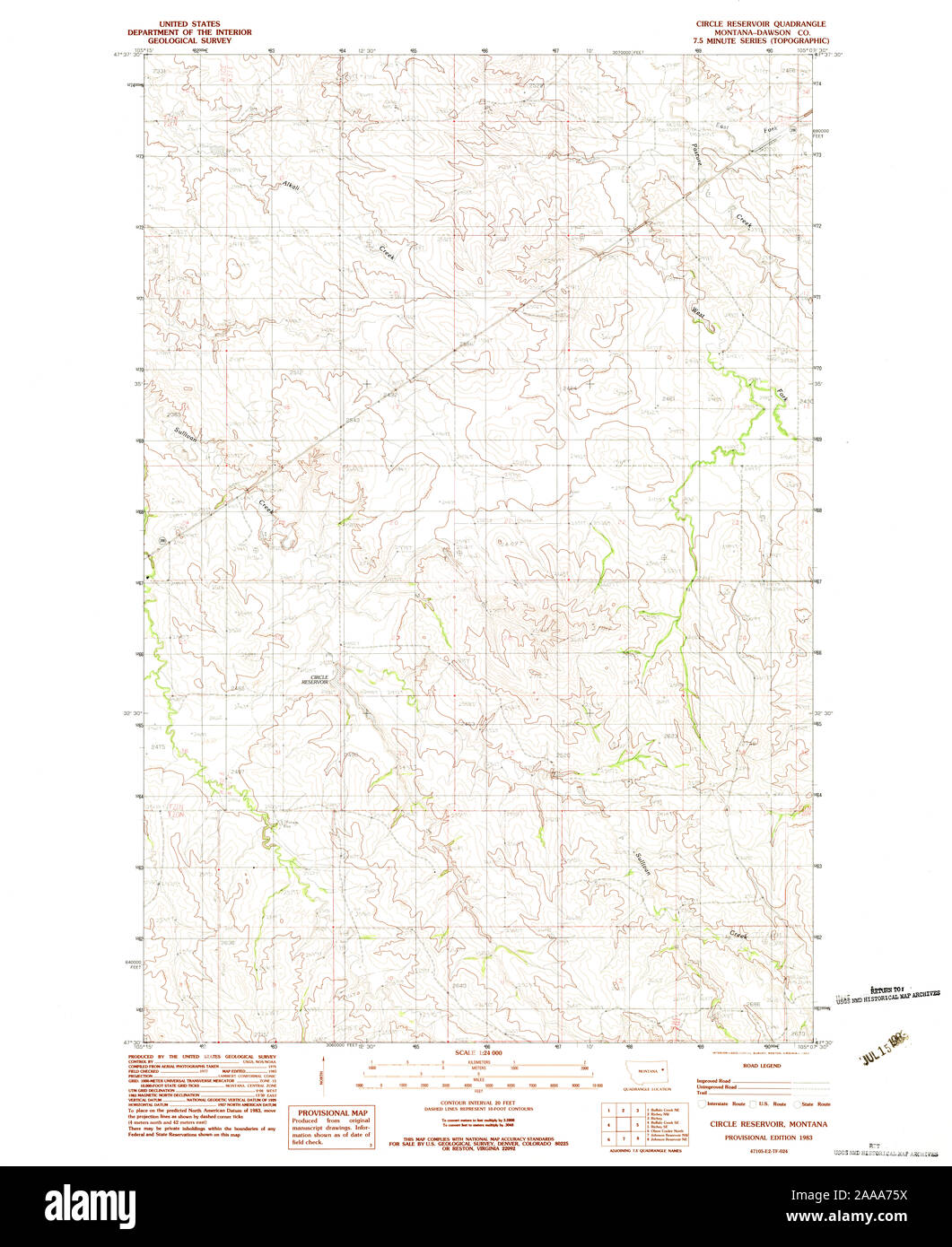 Circle montana map Cut Out Stock Images & Pictures Alamy