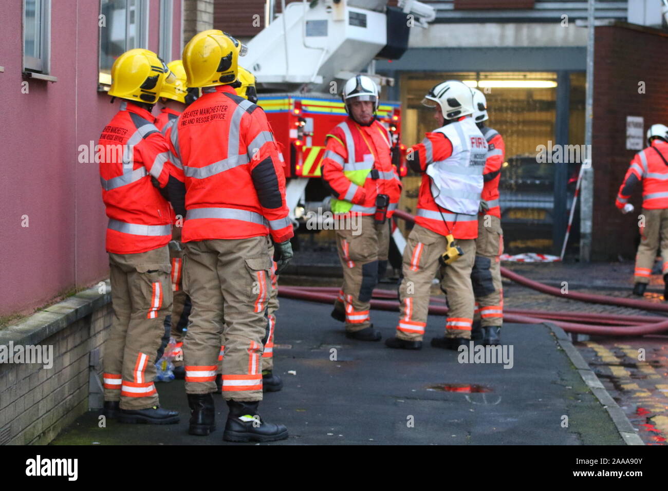 18 November 2019. Bolton, Lancashire, United Kingdom. Pictures show the ...