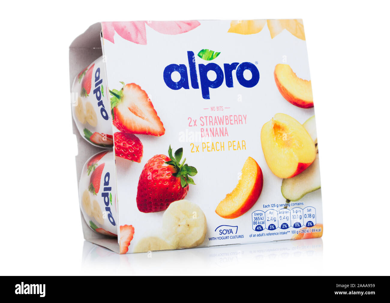 Alpro soy milk isolated hires stock photography and images Alamy