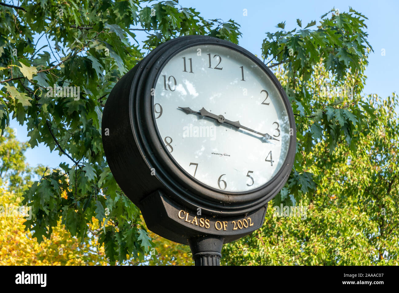 Penn state clock of 2002 hires stock photography and images Alamy