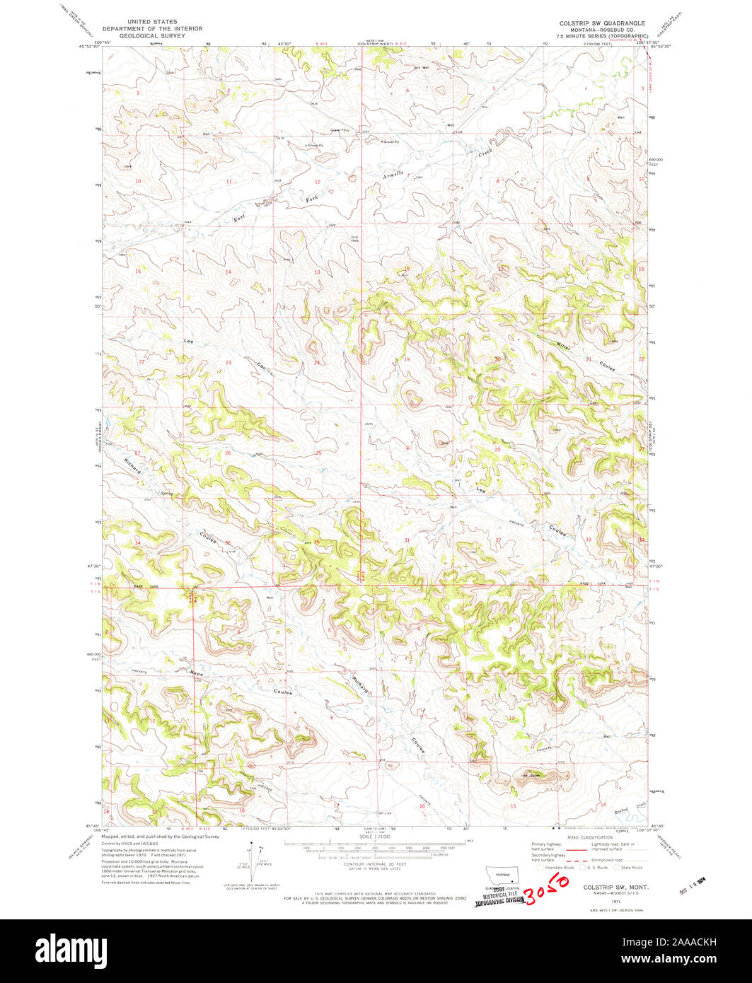 Colstrip montana map hires stock photography and images Alamy