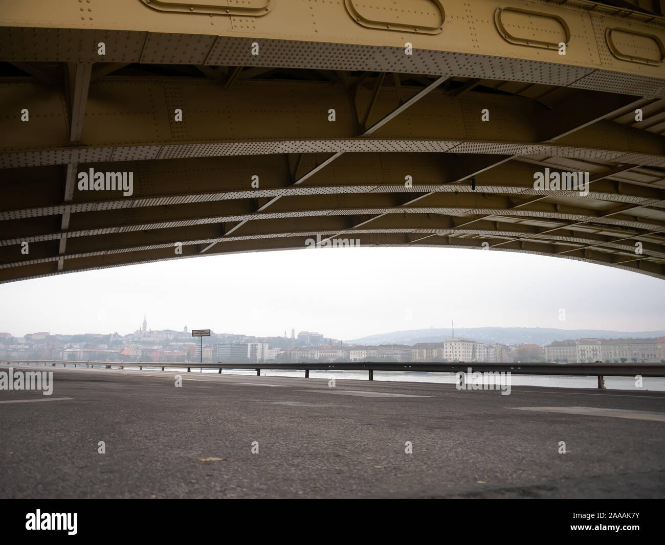 Sunset on margaret bridge hi-res stock photography and images - Alamy