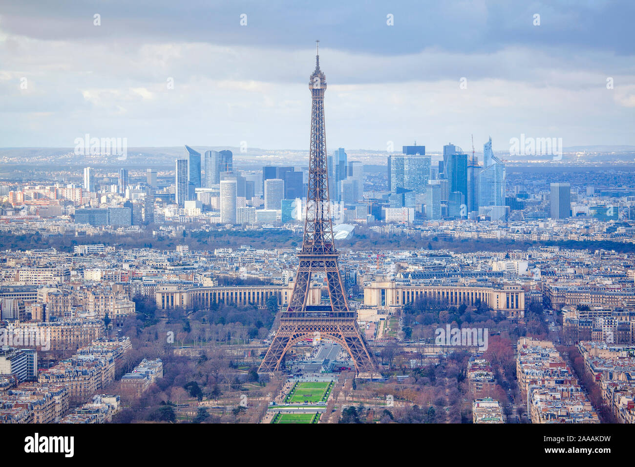 panorama of French capital city Stock Photo Alamy