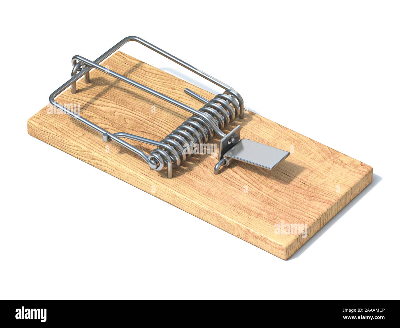 https://c8.alamy.com/comp/2AAAMCP/wooden-mousetrap-3d-rendering-illustration-isolated-on-white-background-2AAAMCP.jpg