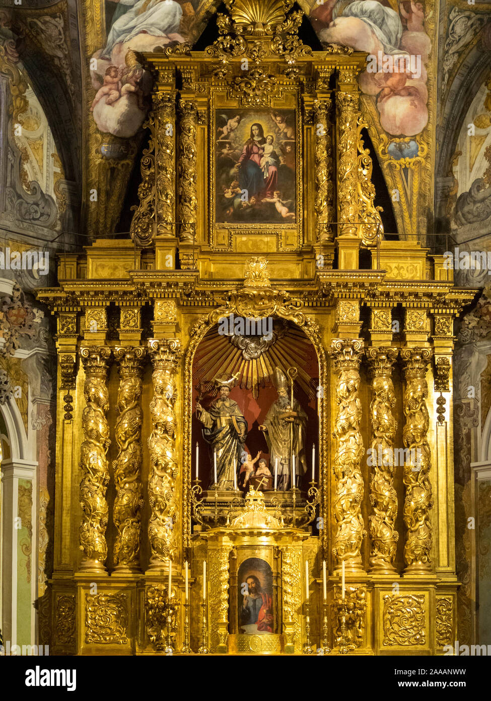 Iglesia de san nicolas and san pedro martir de valencia hi-res stock  photography and images - Alamy