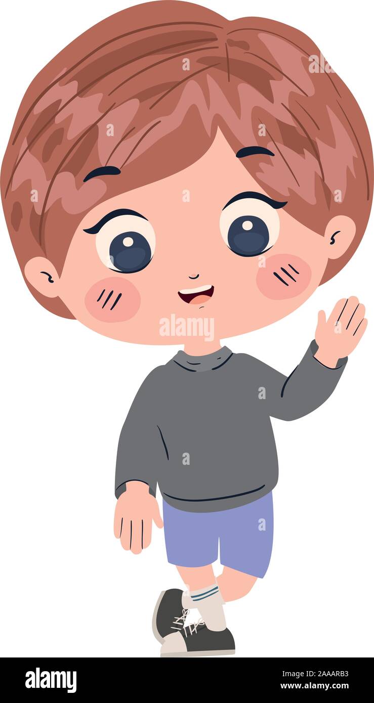 Isolated boy cartoon vector design Stock Vector Image & Art - Alamy