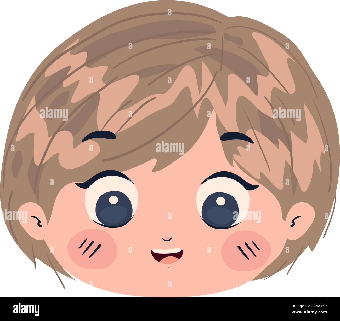 Isolated boy cartoon vector design Stock Vector Image & Art - Alamy