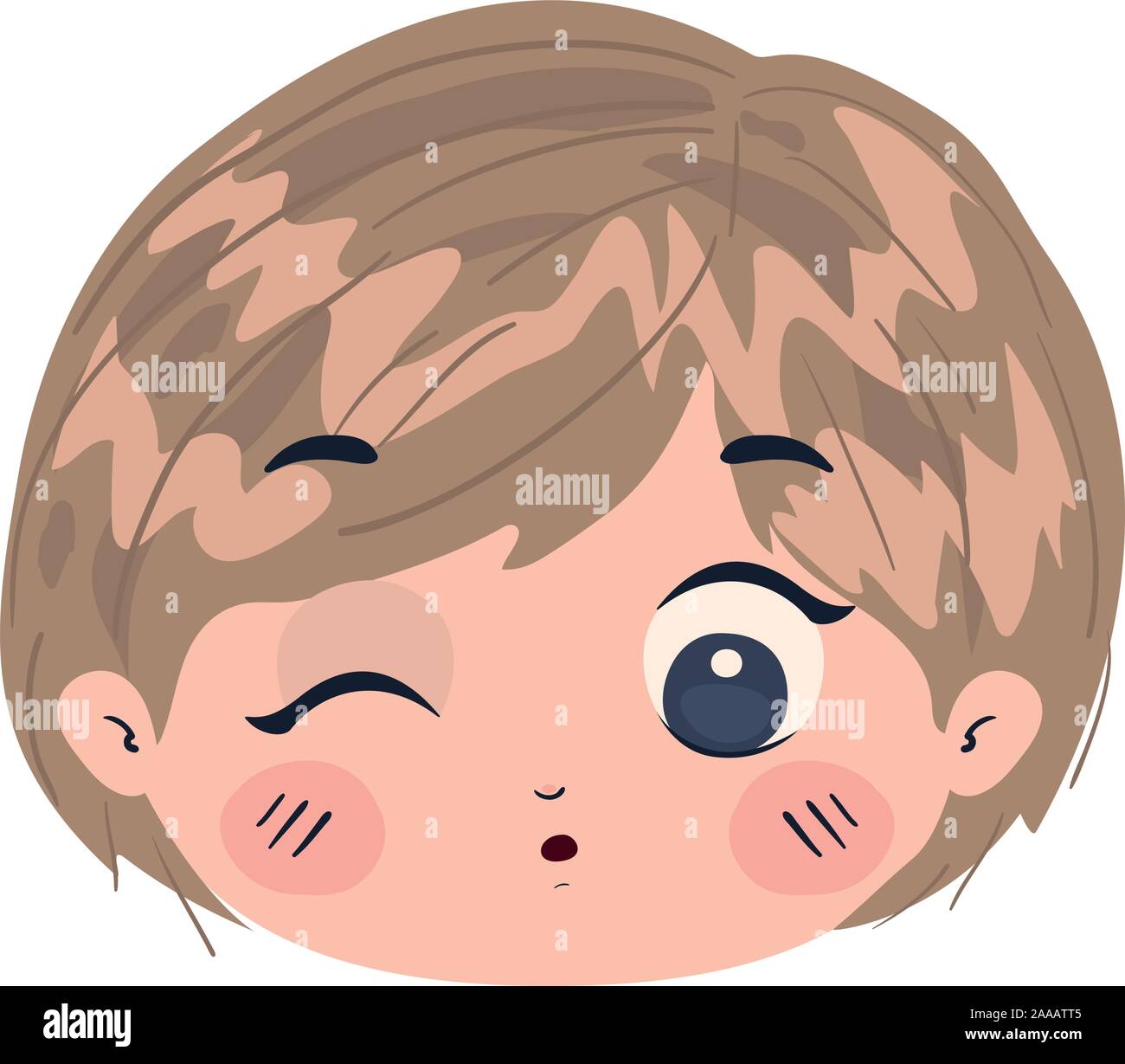 Isolated boy cartoon vector design Stock Vector Image & Art - Alamy