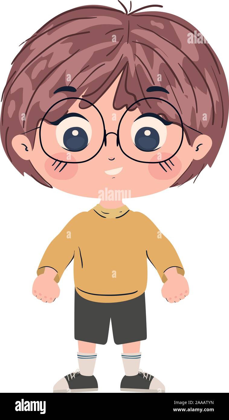 Isolated boy cartoon vector design Stock Vector Image & Art - Alamy
