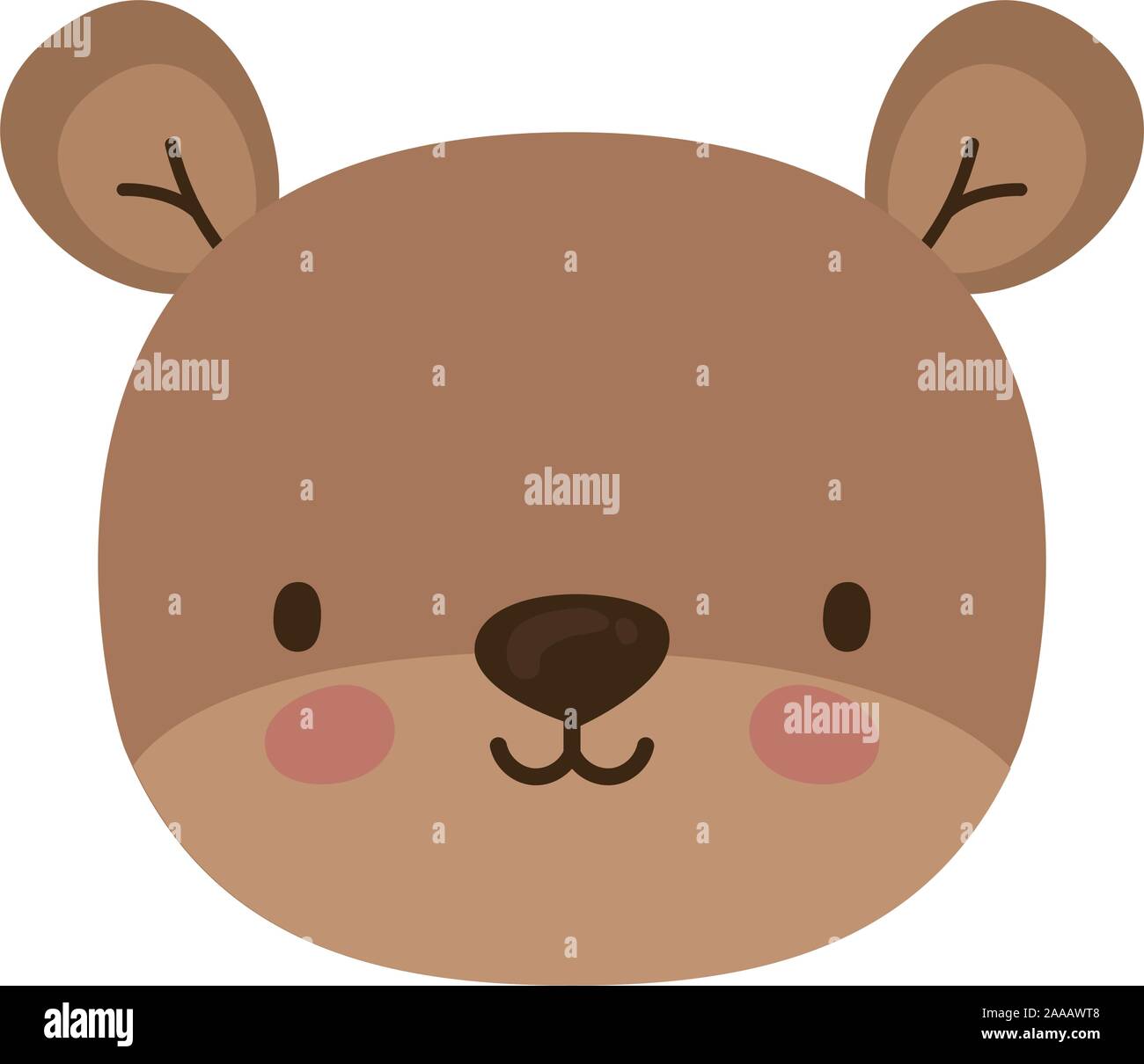 Isolated teddy bear toy vector design Stock Vector Image & Art - Alamy