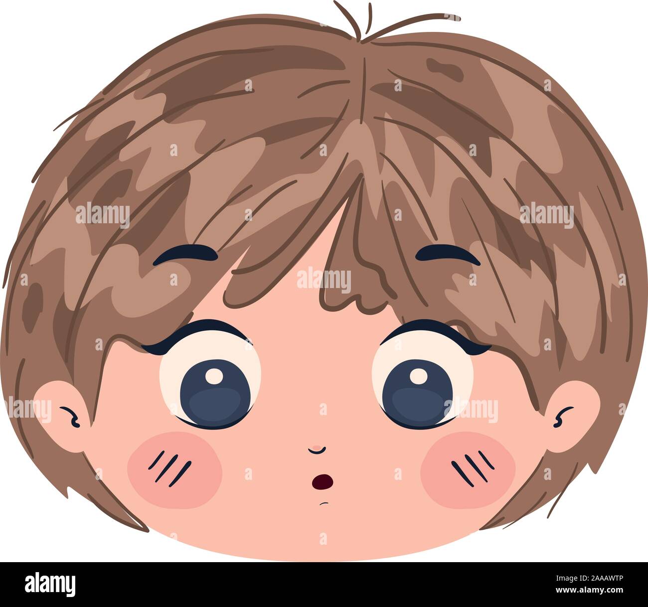 Isolated boy cartoon vector design Stock Vector Image & Art - Alamy