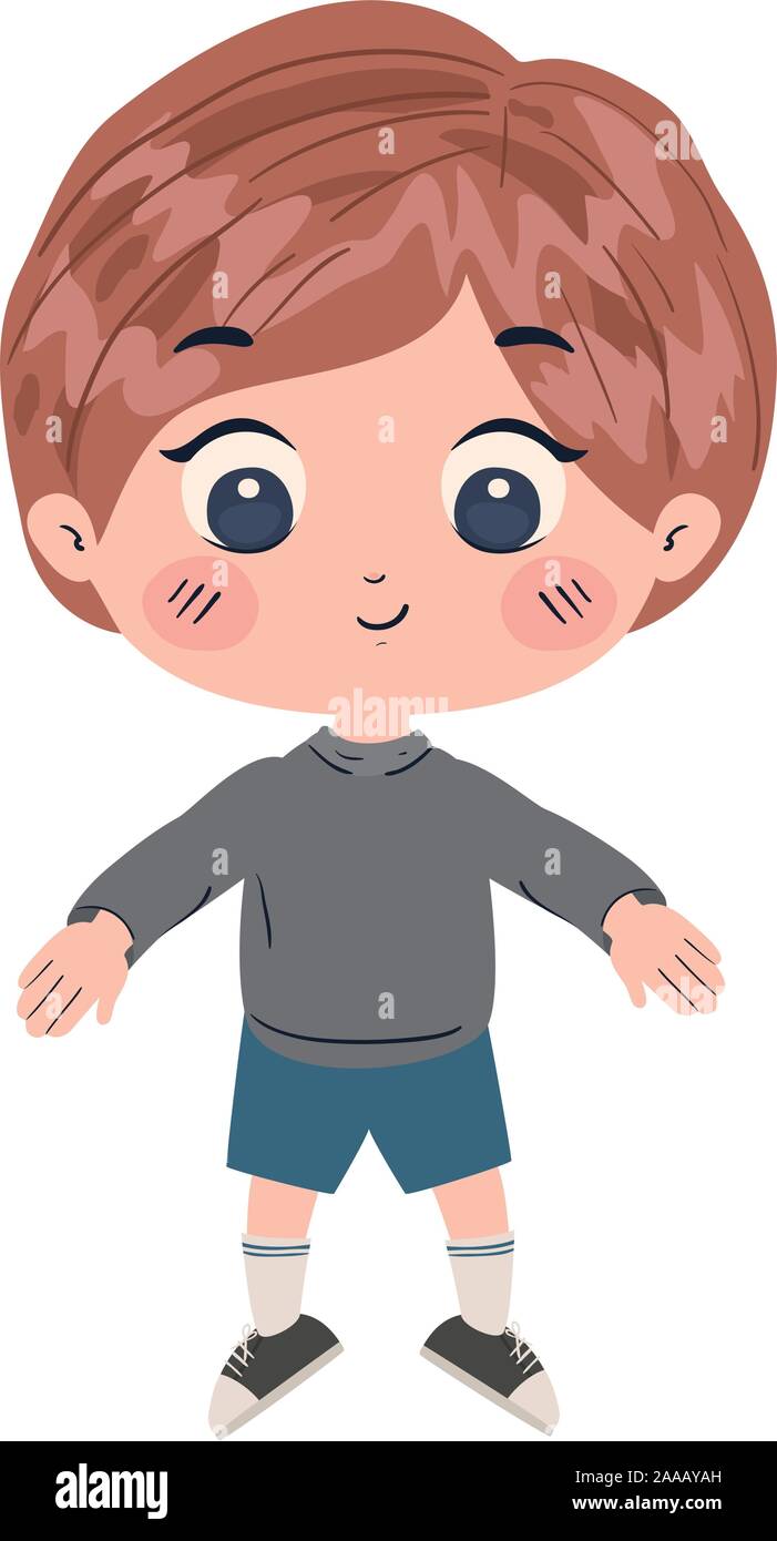 Isolated boy cartoon vector design Stock Vector Image & Art - Alamy
